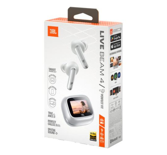 JBL Навушники JBL Live Beam 4 Silver (JBLLIVEBEAM4SIL)