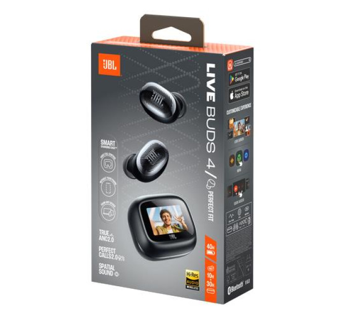 JBL Навушники JBL Live Buds 4 Black (JBLLIVEBUDS4BLK)