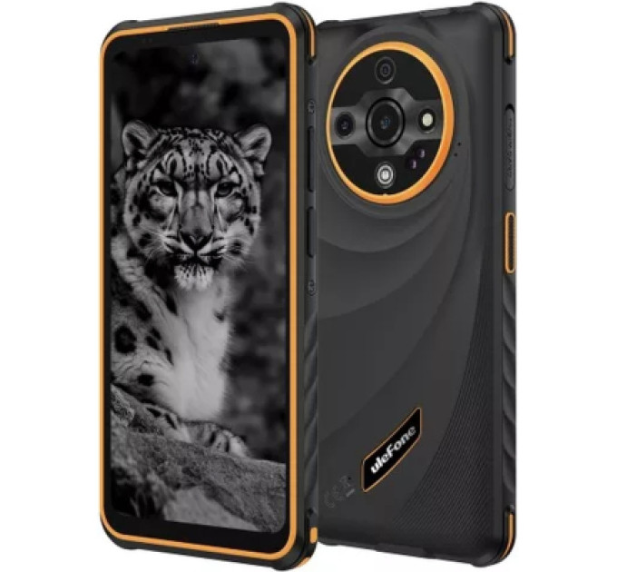 Мобільний телефон Ulefone Armor X31 6/128Gb Black Orange (6975326660068)
