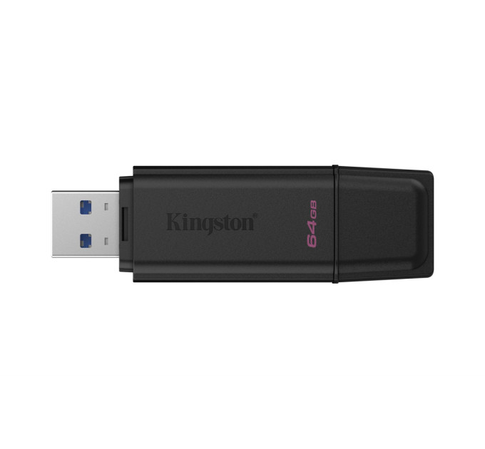 Флеш-накопичувач USB3.2 64GB Kingston DataTraveler Exodia Black (DTXG2/64GB)