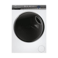 Haier HA Пральна машина Haier фронтальна, 12кг, 1400, A+++, 60см, дисплей, пара, інвертор, люк чорний, прямий привід, білий