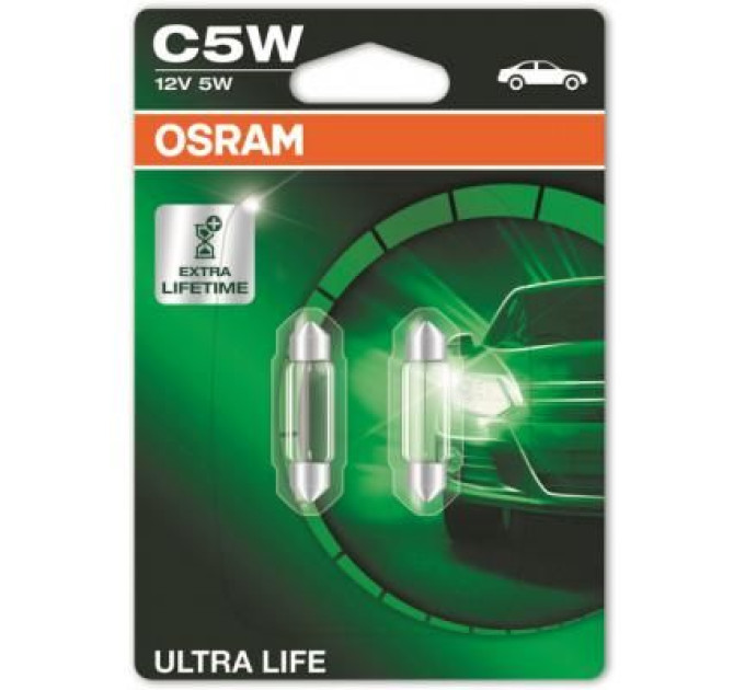 Автолампа Osram 5W (OS 6418 ULT_02B)