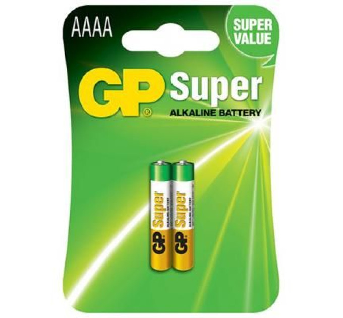 Gp Батарейка Gp AAAA LR61 Super Alcaline * 2 (25A-U2 / 4891199058615)
