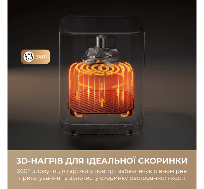 MOVA Мультипіч Mova AeroChef FD10 Pro Max Black (MOVA-FD10-PMAX-B)