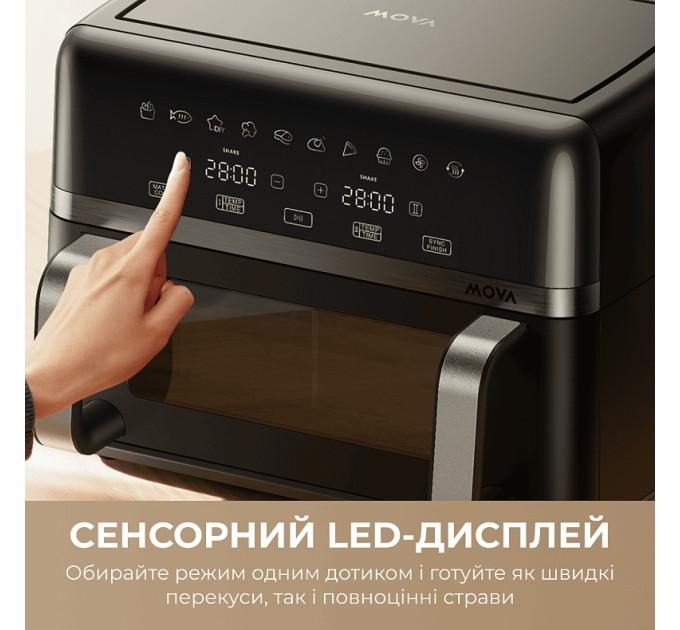 MOVA Мультипіч Mova AeroChef FD20s Pro Black (AF-5518ATB-S)