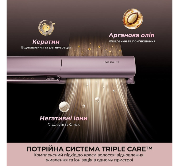 Dreame Випрямляч для волосся Dreame Aero Straight Pro Rosy Purple (AMS02A-RP)