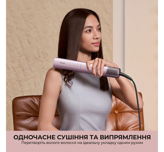 Dreame Випрямляч для волосся Dreame Aero Straight Pro Rosy Purple (AMS02A-RP)