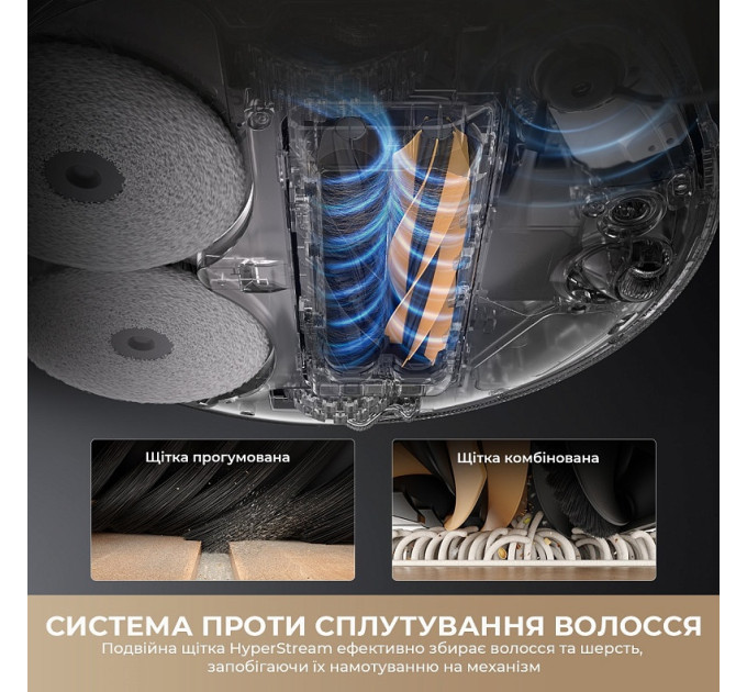 Dreame Робот-пилосос Dreame Bot L50s Pro Ultra Black (RLL88HE-Bl)