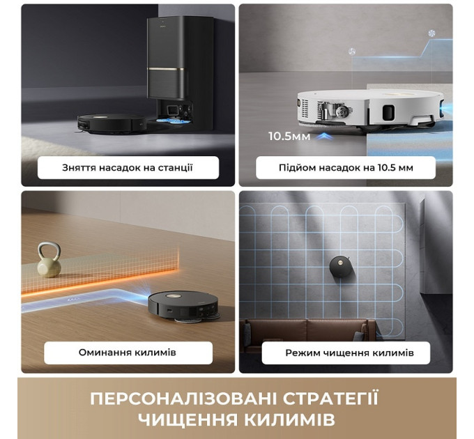 Dreame Робот-пилосос Dreame Bot L50s Pro Ultra Black (RLL88HE-Bl)