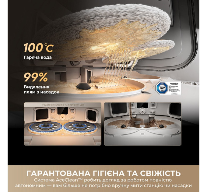 Dreame Робот-пилосос Dreame Bot Matrix 10 Pro Black (RLM61HE-Bl)