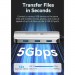 Vention Концентратор Vention USB 3.1 Type-C to HDMI 4K60Hz/USB 3.0x3/PD 100W 5-in-1 (TQDHB)