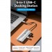 Vention Концентратор Vention USB 3.1 Type-C to HDMI 4K60Hz/USB 3.0x3/PD 100W 5-in-1 (TQDHB)