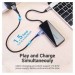Vention Концентратор Vention USB 3.1 Type-C to 4хUSB 3.0/PD 87W 5-in-1 Gray Mirrored Surface (TFDHB)
