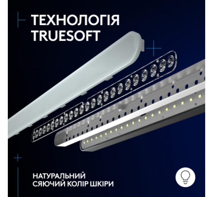 Настільна лампа Logitech Litra Beam Premium LED Streaming Key Light with TrueSoft (L946-000020)
