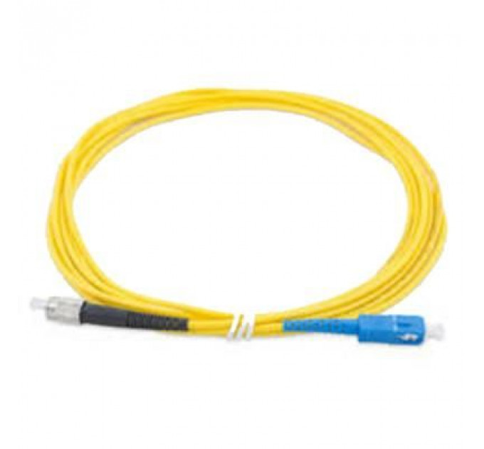 Оптичний патчкорд Eserver FC-SC SingleMode, Simplex, 3m (ES-SC-FC/UPC-3-SM-S)