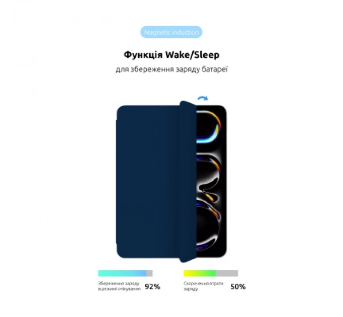 Armorstandart Чохол до планшета Armorstandart Smart Case iPad Pro 11 2024 Midnight Blue (ARM78296)