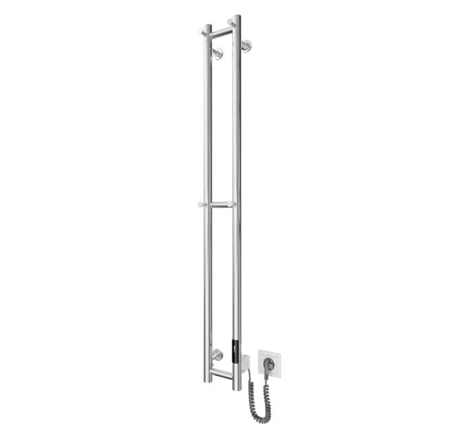 MARIO Рушникосушка Mario e-INOX Соле TR 2.0 K, 1170х140х100мм, таймер-регулятор, нерж.сталь, хром