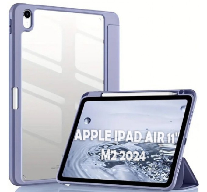 Чохол до планшета BeCover Soft Edge TPU Apple iPad Air 11" M2 2024 Purple (711707)