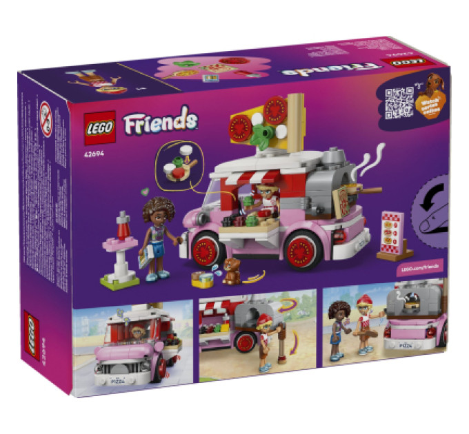 LEGO Конструктор LEGO Friends Вантажівка з піцою (42694)