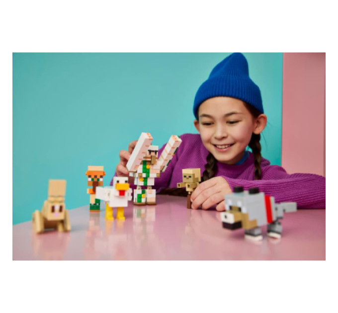 LEGO Конструктор LEGO Minecraft Курячий Жокей: атака в пустелі (21592)