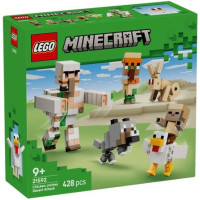 Конструктор LEGO Minecraft Курячий Жокей: атака в пустелі (21592)