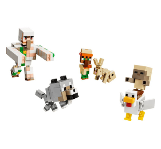 LEGO Конструктор LEGO Minecraft Курячий Жокей: атака в пустелі (21592)