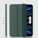 BeCover Чохол до планшета BeCover Tri Fold Soft TPU Silicone Apple iPad Pro 11" M4 2024 Dark Green (711746)