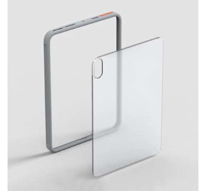 BeCover Чохол до планшета BeCover Transparancy Shell Edge Gray Apple iPad Air (4/5) 2020/2022 10.9" (711685)