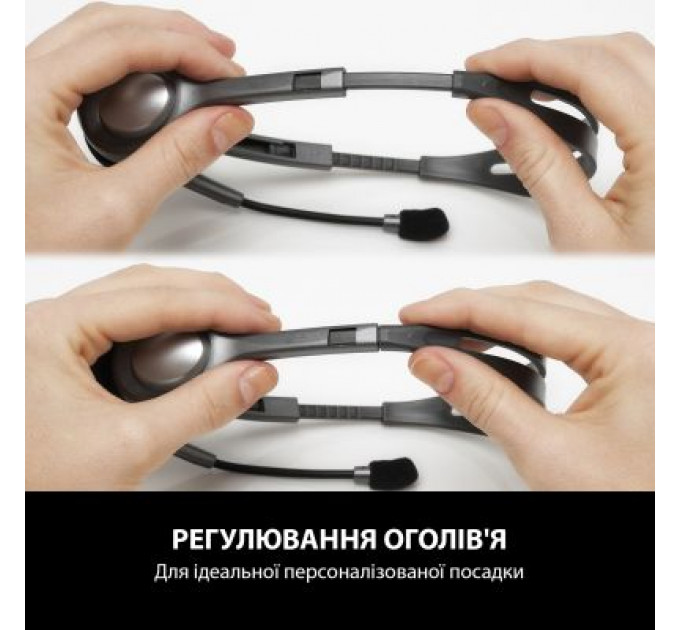 Навушники Logitech H110 Stereo Headset with 2*3pin jacks (981-000271)