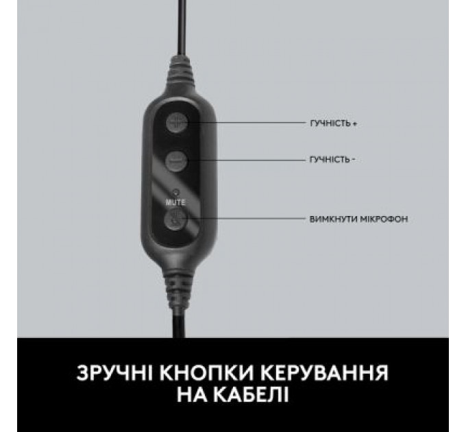 Навушники Logitech PC 960 Stereo Headset USB (981-000100)