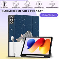 Чохол до планшета BeCover Flexible TPU Mate Xiaomi Redmi Pad 2 Pro 12.1" Good Night (715612)