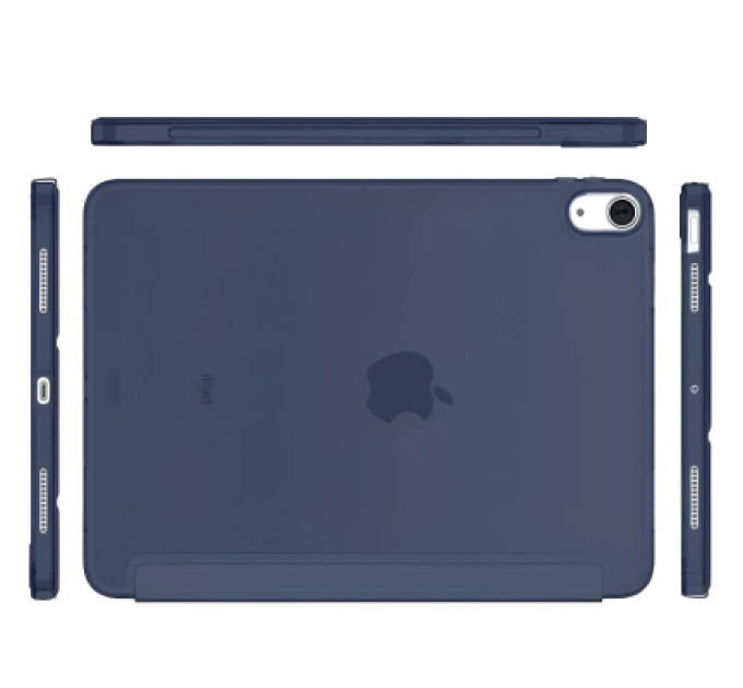 BeCover Чохол до планшета BeCover Tri Fold Hard Apple iPad Air 11" M4 2026 Deep Blue (715243)