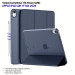 BeCover Чохол до планшета BeCover Tri Fold Hard Apple iPad Air 11" M4 2026 Deep Blue (715243)