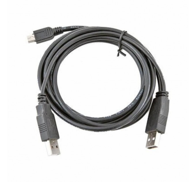 Кабель для передачі даних USB 2.0 AMx2 to Mini 5P 0.9m Cablexpert (CCP-USB22-AM5P-3)