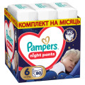 Pampers Підгузки Pampers Night Pants Розмір 6 (13-19 кг) 80 шт (8006530320511)