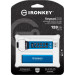 Kingston USB флеш накопичувач Kingston 128GB IronKey Keypad 200 AES-256 Encrypted Blue USB 3.2 (IKKP200/128GB)