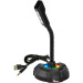 HP Мікрофон HP DHP-1100C RGB backlit 3.5мм+USB Black (DHP-1100C)