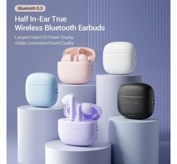 Vention Навушники Vention Elf Earbuds E03 White (NBHW0)