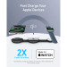 Anker Зарядний пристрій Anker MagGo Wireless Charging Pad 15W 3-in-1 Foldable Black (B25M8H11)