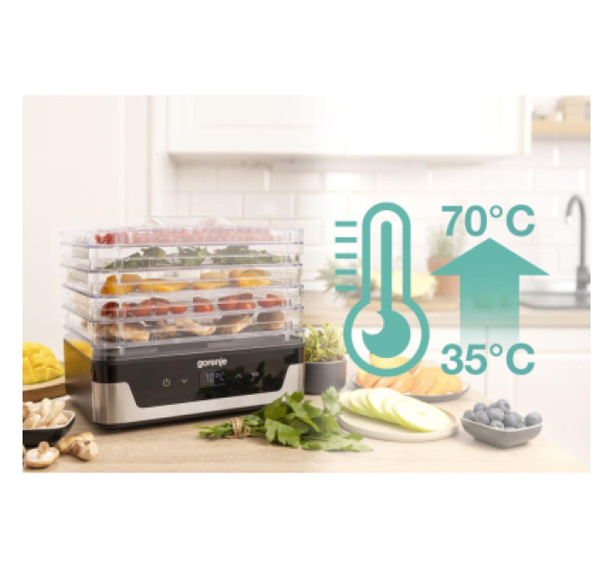 Gorenje Сушка для овочів та фруктів Gorenje FDK400DE