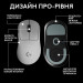 Logitech Мишка Logitech G Pro X Superlight 2 Dex Wireless White (910-007365)