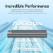 Vention Кишеня зовнішня VENTION M.2 NVMe SSD Enclosure (USB 3.1 Gen 2-C) with Heat Sink Gray Aluminum Alloy Type (KPKH0)