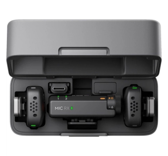 DJI Мікрофон DJI DJI Mic Mini (2 TX + 1 RX + Charging Case) (CP.RN.00000433.01)