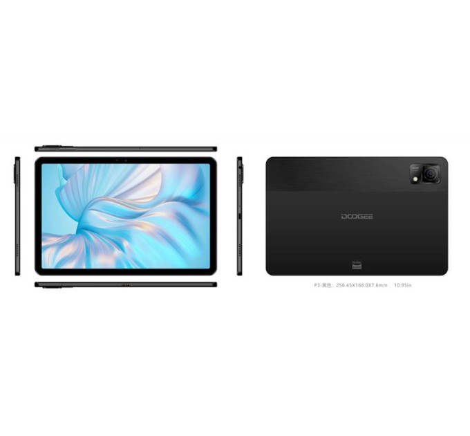 Doogee Планшет Doogee T30 Ultra 12/256GB 4G Black (6924351657840)