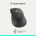 Logitech Мишка Logitech Signature Comfort Plus M850L Wireless/USB-C Graphite (910-007715)