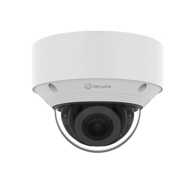 HANWHA Мережева камера купольна 5MP @ 30fps, motorized vari-focal lens 3.2~10.2mm (H: 95°~29° / V: 69°~21°) QNV-C8083R HANWHA VISION