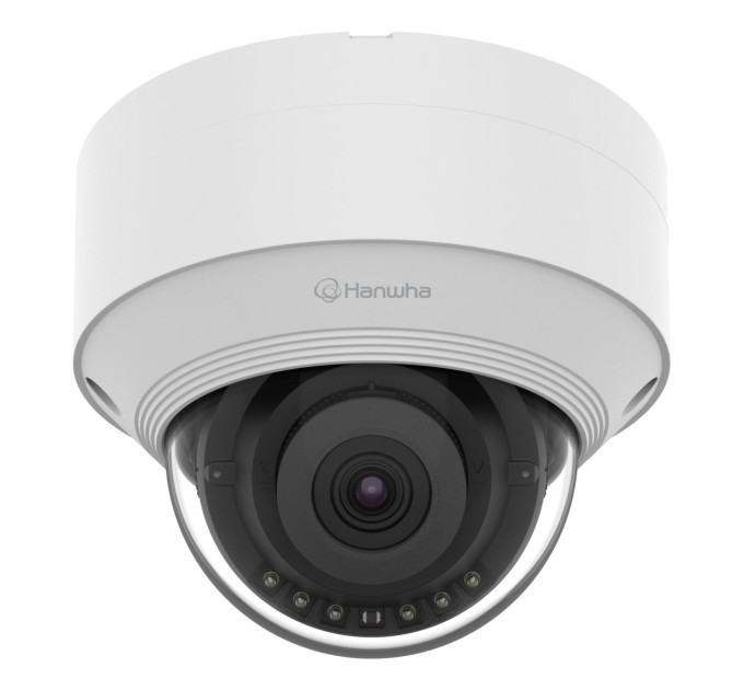 HANWHA Мережева камера купольна 5MP @ 30fps, fix lens 3mm (H:100°/V: 73°) QNV-C8013R HANWHA VISION