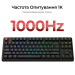 Keychron Клавіатура бездротова Keychron C3 Max Super Red Switch Black RGB (C3M-H1-UA)