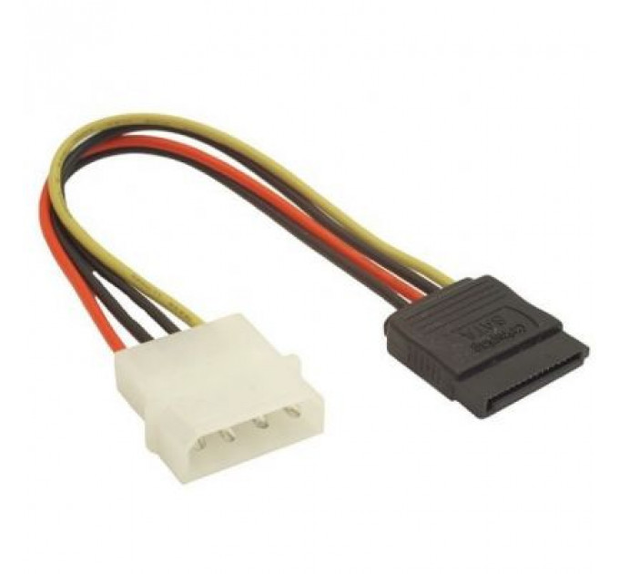 Кабель живлення SATA power 0.1m Atcom (3798)