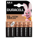 Duracell Батарейка Duracell AA лужні 6 шт. в упаковці (5007757)